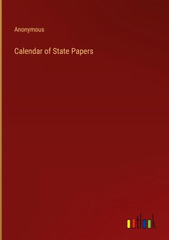 Cover Calendar of State Papers