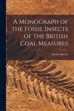 Cover A Monograph of the Fossil Insects of the British Coal Measures