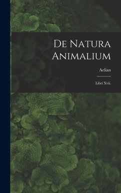 De Natura Animalium Cover De Natura Animalium