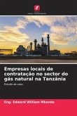 Empresas locais de contratação no sector do gás natural na Tanzânia