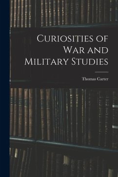 Cover Curiosities of War and Military Studies