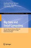 Big Data and Social Computing (eBook, PDF)