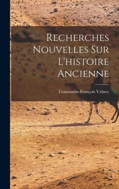 Cover Recherches Nouvelles Sur L'histoire Ancienne