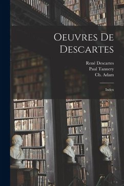 Cover Oeuvres de Descartes: Index