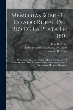 Cover Memorias Sobre El Estado Rural Del Rio De La Plata En 1801