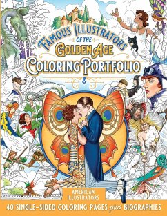 Famous Illustrators of the Golden Age Coloring Portfolio - Lacey, Joe