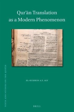 Qur'ān Translation as a Modern Phenomenon - Aly, El-Hussein A Y