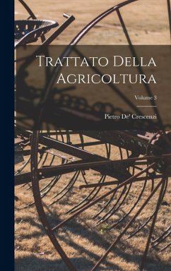 Cover Trattato Della Agricoltura; Volume 3