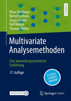 Multivariate Analysemethoden - Backhaus, Klaus;Erichson, Bernd;Gensler, Sonja