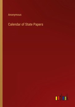 Cover Calendar of State Papers