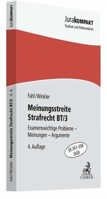 Meinungsstreite Strafrecht BT/3 - Fahl, Christian;Winkler, Klaus