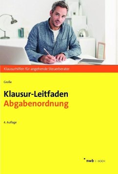 Klausur-Leitfaden Abgabenordnung (eBook, PDF) - Große, Thomas