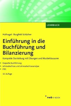 Einführung in die Buchführung und Bilanzierung (eBook, PDF) - Hufnagel, Wolfgang; Burgfeld-Schächer, Beate