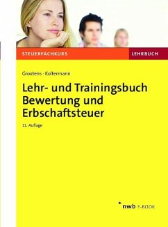 Cover Lehr- und Trainingsbuch Bewertung und Erbschaftsteuer (eBook, PDF)