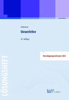 Cover Steuerlehre - Lösungsheft (eBook, PDF)