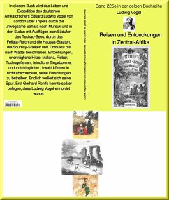 Reisen und Entdeckungen in Zentral-Afrika - Band 225 in der gelben Buchreihe bei Jürgen Ruszkowkski (eBook, ePUB) - Vogel, Ludwig