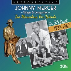 Singer & Songwriter-Too Marvelous For Words - Mercer,Johnny