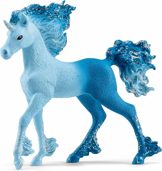 Schleich 70758 - Bayala, Elementa Wasserflammeneinhorn Fohlen,