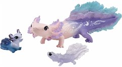 Schleich 42628 - Bayala, Axolotl discovery Set, 3-teilig, Spielset