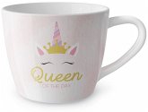 Maxibecher400ml Queen, Einhorn