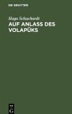 Auf Anlass des Volapüks