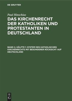 System des katholischen Kirchenrechts mit besonderer Rücksicht auf Deutschland Cover System des katholischen Kirchenrechts mit besonderer Rücksicht auf Deutschland