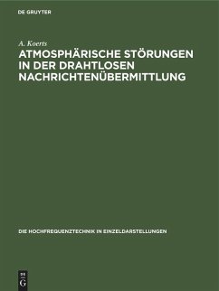 Cover Atmosphärische Störungen in der drahtlosen Nachrichtenübermittlung