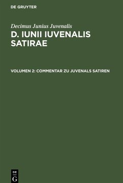 Commentar zu Juvenals Satiren - Juvenalis, Decimus Junius