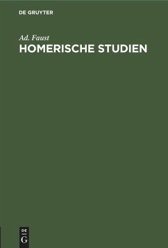 Cover Homerische Studien