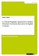 A Critical Pragmatic Approach To Muslim... - Bild 1