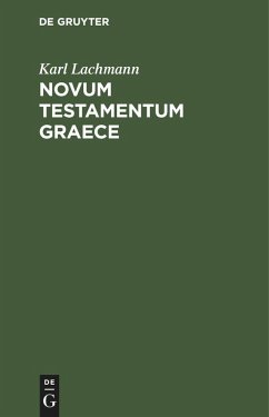 Cover Novum Testamentum Graece