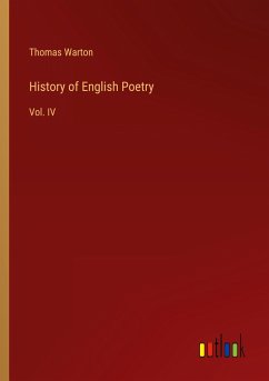 History of English Poetry