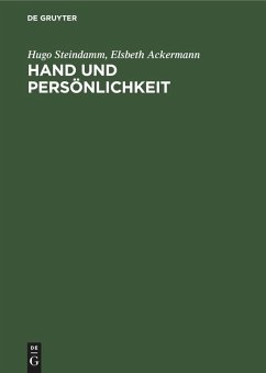 Cover Hand und Persönlichkeit