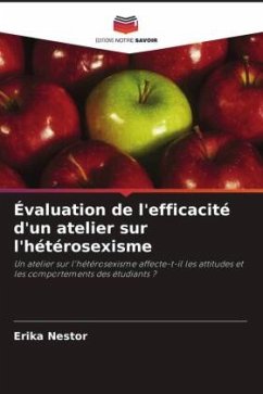 Évaluation de l'efficacité d'un atelier sur l'hétérosexisme - Nestor, Erika