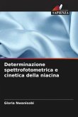 Determinazione spettrofotometrica e cinetica della niacina
