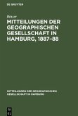 Mitteilungen der Geographischen Gesellschaft in Hamburg, 1887¿88