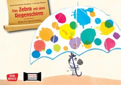 Das Zebra mit dem Regenschirm. Kamishibai Bildkartenset - Hernández Sevillano, David