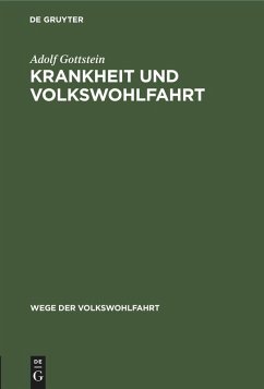 Cover Krankheit und Volkswohlfahrt