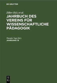 Jahrbuch des Vereins für Wissenschaftliche Pädagogik. Jahrgang 18