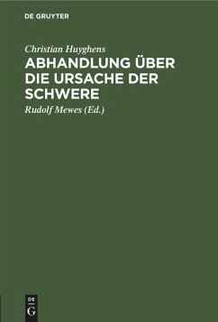 Cover Abhandlung über die Ursache der Schwere
