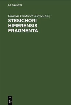 Stesichori Himerensis Fragmenta