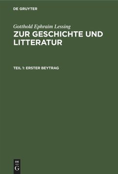 Cover Erster Beytrag