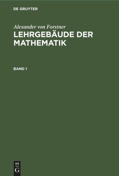Cover Lehrbuch der niederen Arithmetik