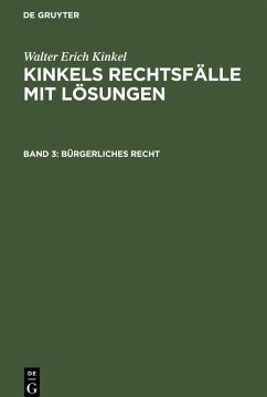 Bürgerliches Recht - Kinkel, Walter Erich