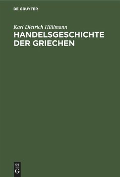 Cover Handelsgeschichte der Griechen