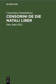 Censorini De Die Natali Liber