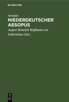 Niederdeutscher Aesopus - Aesop