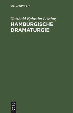 Cover Hamburgische Dramaturgie