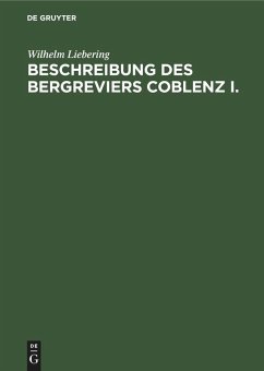 Cover Beschreibung des Bergreviers Coblenz I.