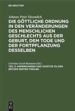 Cover Anmerkungen und Zusätze zu den beyden ersten Theilen